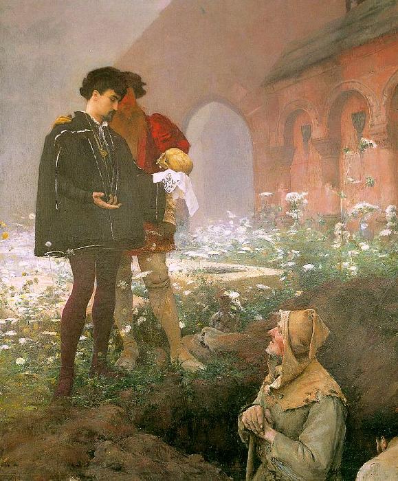 Pascal Adolphe Jean Dagnan-Bouveret Hamlet and the Grave Diggers China oil painting art